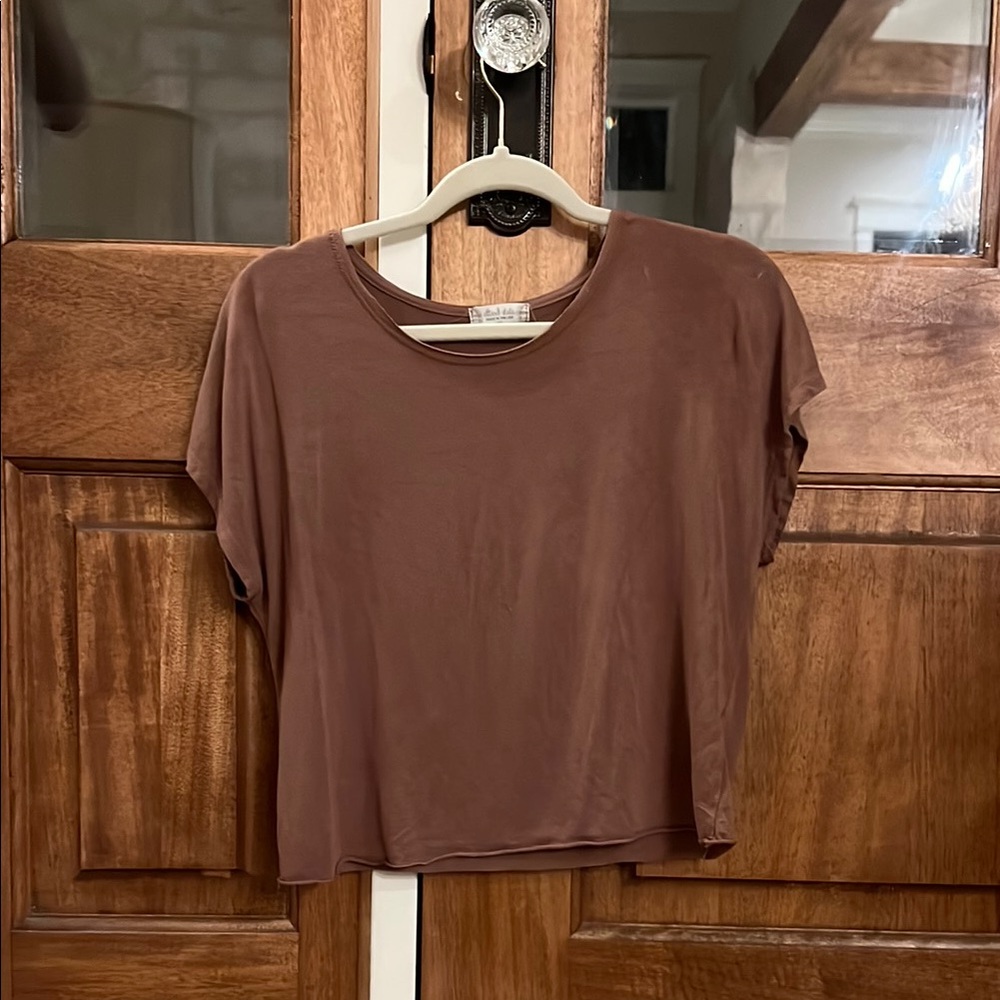 Casual Brown Women's Top